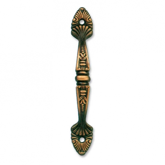 <i>HD01-001</i> 003 Flower Design Zinc Handle-1
