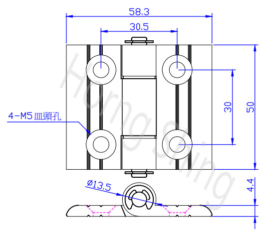 proimages/product/HINGE/CAD/HC04-016-1.jpg