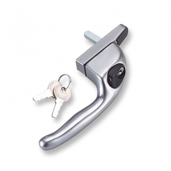 <i>HW01-020</i> Button-push Connoisseur Window Handle Attach Lock