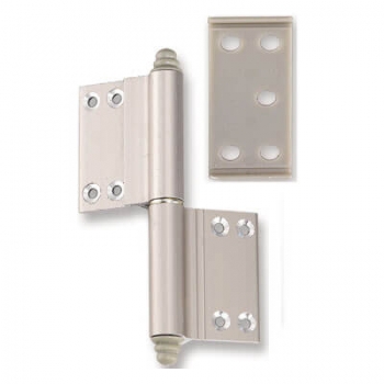 <i>4239-3Bs-4239-3A-1</i> 1000 Type Aluminum Flag Hinges + Plastic Pad